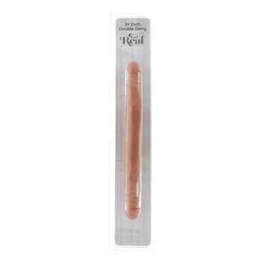 Tupladildo, 35 cm, Natural - Get Real | GET REAL | Seksilelut