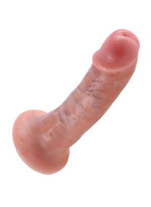 Realistinen Dildo - Flesh, 15 cm - King Cock | KING COCK | Dildot