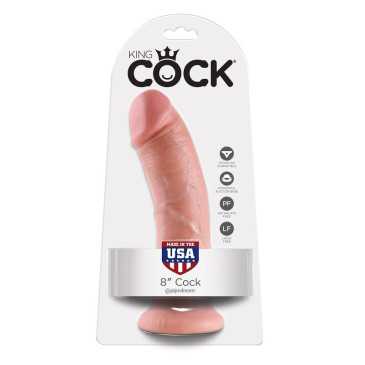 Dildo Flesh, 20 cm - King Cock | KING COCK | Dildot