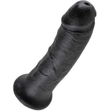 Black Dildo, 20 cm - King Cock | KING COCK | Dildot