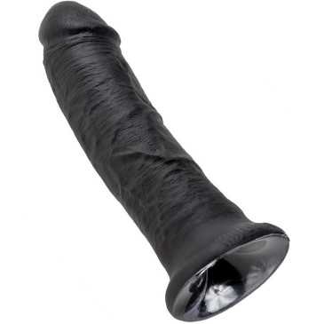 Black Dildo, 20 cm - King Cock | KING COCK | Dildot