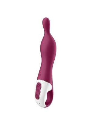 Satisfyer - A-Mazing - Vibraattori, Punainen | SATISFYER VIBRATOR | Stimulaattorit