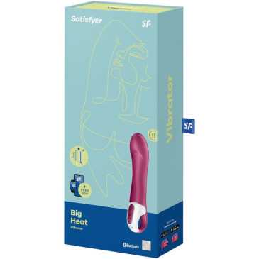 Satisfyer - Big Heat G-pistevibraattori | SATISFYER VIBRATOR | Stimulaattorit