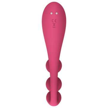 Satisfyer - Tri Ball 1 Multivibraattori, Punainen | SATISFYER VIBRATOR | Stimulaattorit