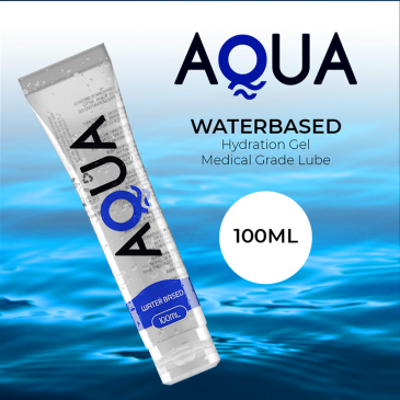 Vesipohjainen liukuvoide - AQUA, 100ml | AQUA QUALITY | Intiimituotteet