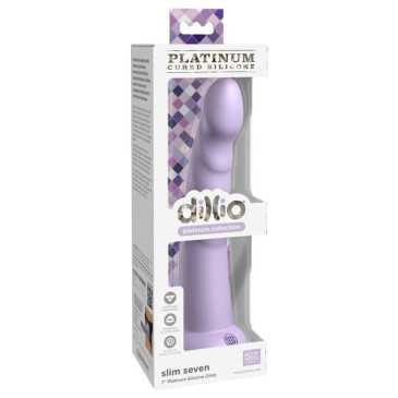 Dildo Slim Seven, 18 cm, Violetti - Pipedreams | DILLIO | Dildot