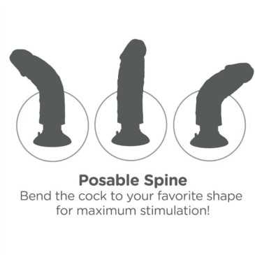 Vibraattori Vibes, 20 cm - King Cock | KING COCK | Dildot