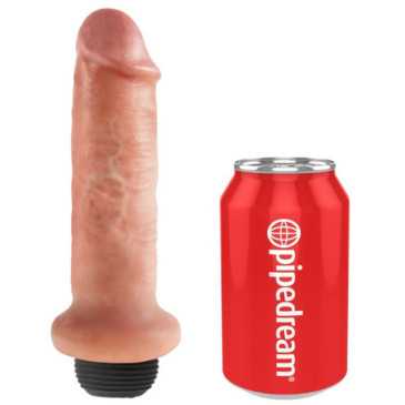 King Cock - Ejakuloiva Dildo 15 cm | KING COCK | Dildot