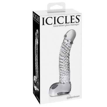 Icicles - No. 61 Käsinpuhallettu Lasidildo | ICICLES | Dildot