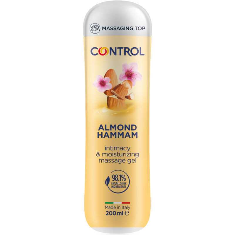 Control Lubes - Almond Hammam Hierontageeli, 3 In 1 | CONTROL LUBES | Herkullisia makuja