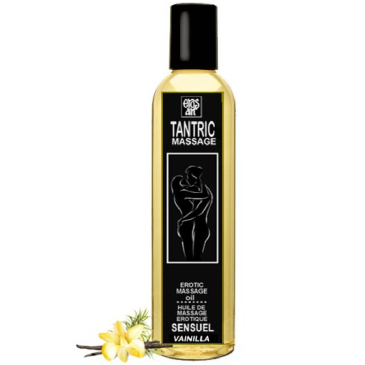 Tantric Hierontaöljy, Vanilja, 100 ml - Eros | EROS-ART | Intiimituotteet