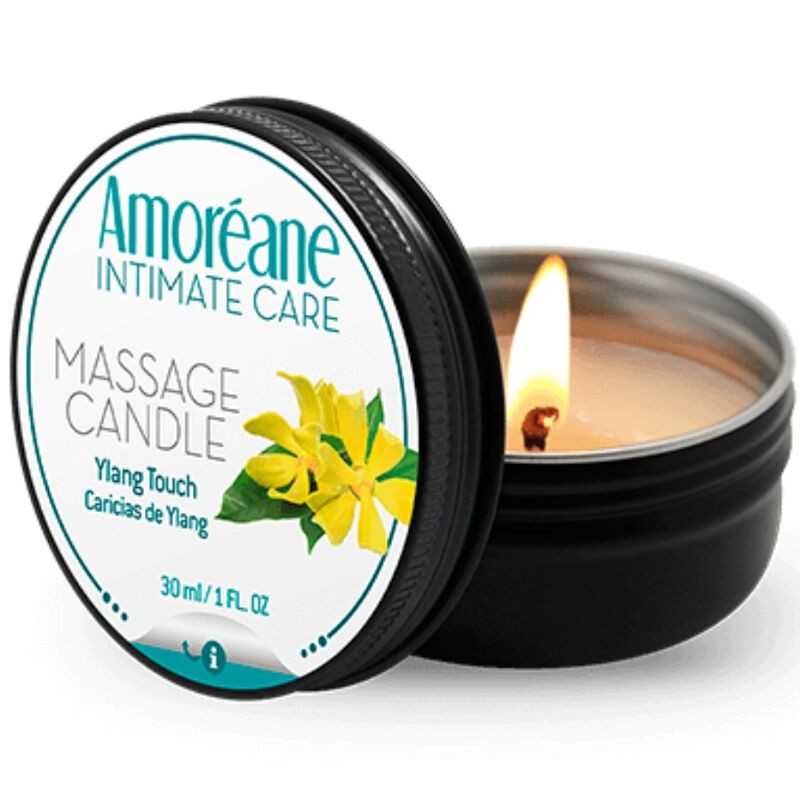 Hierontakynttilä Ylang Caressing - Amoreane | AMOREANE | Intiimituotteet