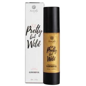 Vartaloöljy Pretty Wild Glow , 50 ml - Secretplay | SECRETPLAY COSMETIC | Intiimituotteet