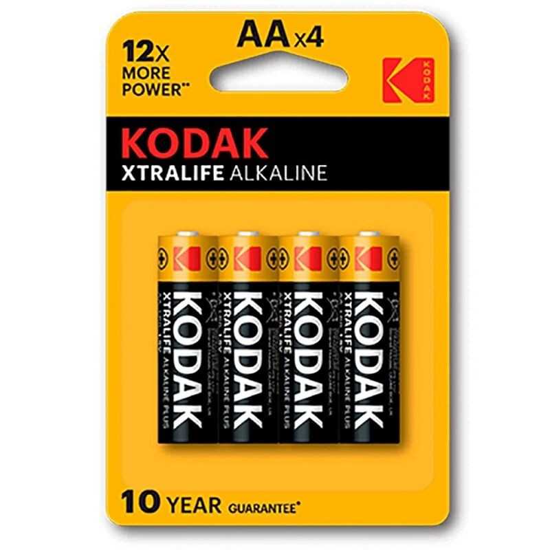 Kodak - Xtralife Alkaline Paristot AA LR06 Blister, 4kpl | KODAK | Paristot