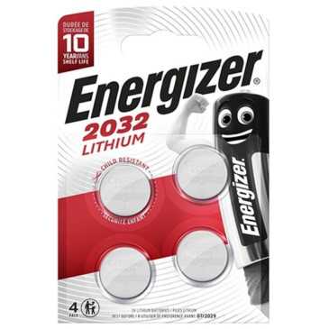 Energizer - Nappiparistot CR2032 3V 4kpl. | ENERGIZER | Paristot