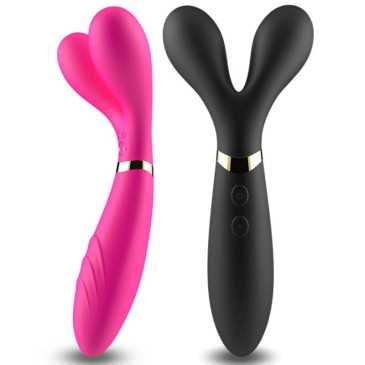 Armony - Y-Wand Double Head Vibraattori, Fuksia | ARMONY MASSAGERS | Seksilelut