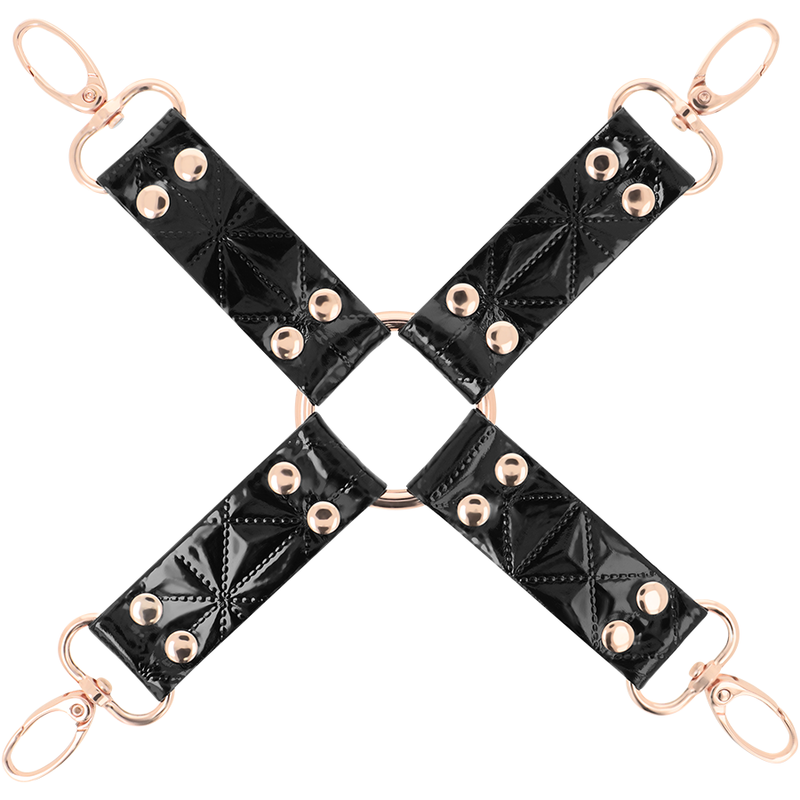 Begme - Black Edition Vegan Leather Hog Tie | BEGME BLACK EDITION | BDSM & Bondage