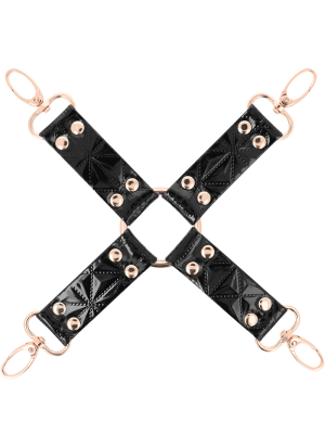 Begme - Black Edition Vegan Leather Hog Tie | BEGME BLACK EDITION | BDSM & Bondage