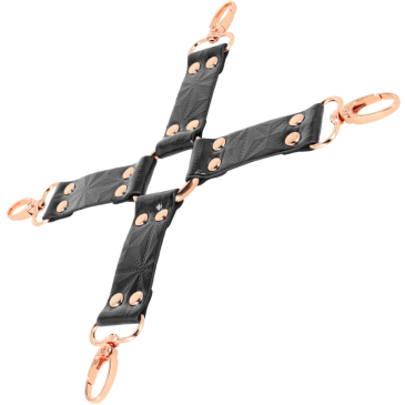 Begme - Black Edition Vegan Leather Hog Tie | BEGME BLACK EDITION | BDSM & Bondage