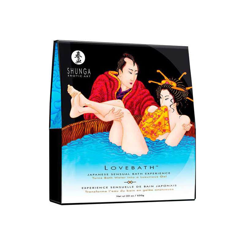 Rakkauskylpy Ocean Tentations - Shunga | SHUNGA BATH EXPERIENCE | Kylpyhuoneeseen