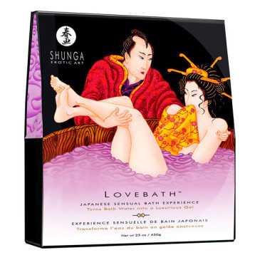 Rakkauskylpy Sensual Lotus - Shunga | SHUNGA BATH EXPERIENCE | Kylpyhuoneeseen