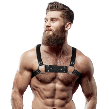 Bulldog Chest Harness, M/L - Fetish Submissive | FETISH SUBMISSIVE ATTITUDE | Seksikkäät asut ja tarvikkeet