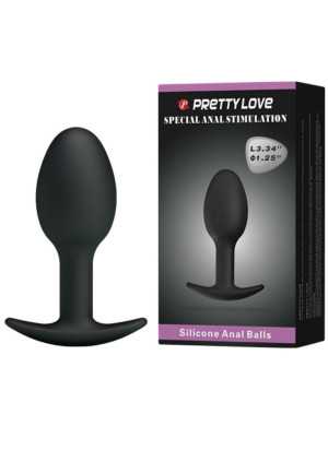 Anustappi Kaukosäätimellä, 6 cm - Pretty Love | PRETTY LOVE BOTTOM | Anaalilelut