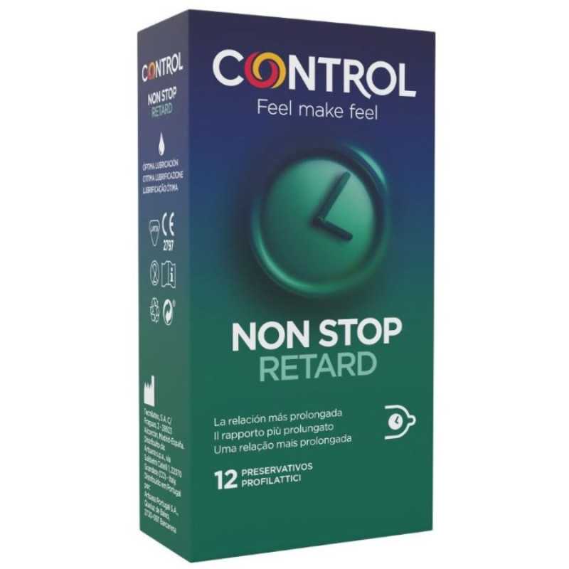 Kondomi Non Stop Retard, 12 kpl - Control | CONTROL CONDOMS | Pidennetty nautinto