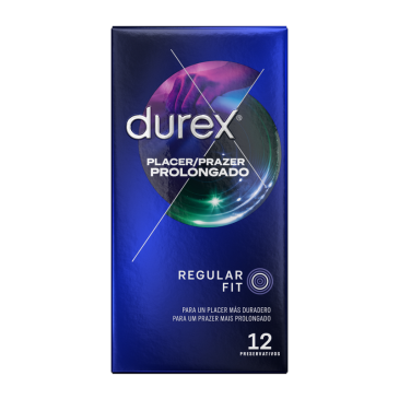 Durex - Kondomi - Pleasure Extended, 12 kpl | DUREX CONDOMS | Viivyttelijät