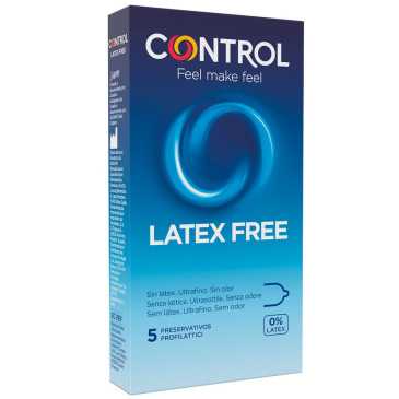 Lateksittomat Kondomit, 5 kpl - Control | CONTROL CONDOMS | Lateksittomat kondomit