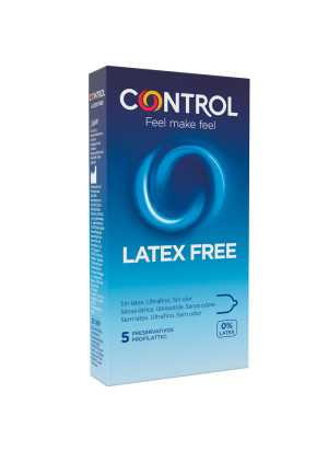 Lateksittomat Kondomit, 5 kpl - Control | CONTROL CONDOMS | Lateksittomat kondomit