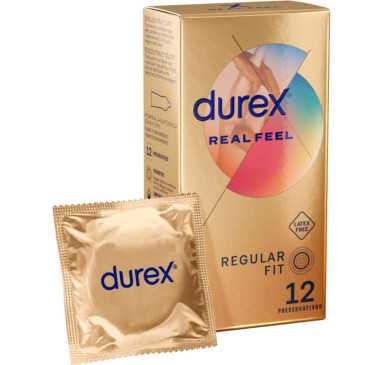 Durex - Lateksiton Kondomi - Real Feel, 12 kpl | DUREX CONDOMS | Kondomit