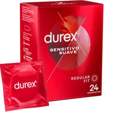 Durex - Kondomi - Soft and Sensitive, 24 kpl | DUREX CONDOMS | Kondomit