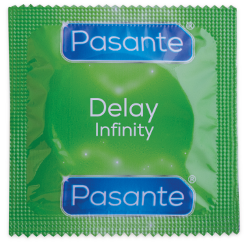 Kondomi Delay Infinity, 3 kpl - Pasante | PASANTE | Pidennetty nautinto