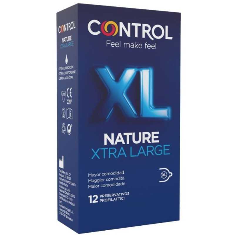 XL Kondomi Adapta, 12 kpl - Control | CONTROL CONDOMS | Koko XL (Suuri)