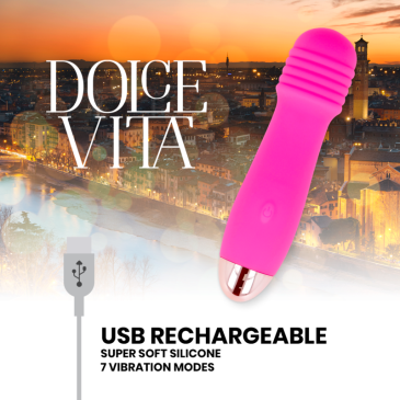 Vibraattori Three , Pinkki - Dolce Vita | DOLCE VITA | Seksilelut