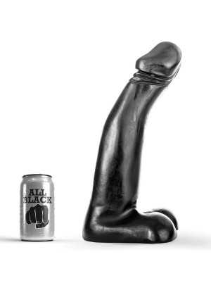 Jättidildo, 29 cm - All Black | ALL BLACK | Dildot