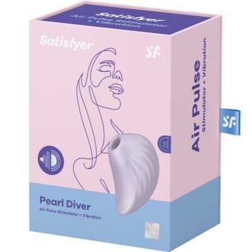 Satisfyer - Pearl Diver - Vibraattori | SATISFYER AIR PULSE | Stimulaattorit