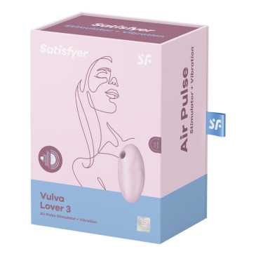 Satisfyer - Vulva Lover 3 - Air Pulse Vibraattori | SATISFYER AIR PULSE | Stimulaattorit