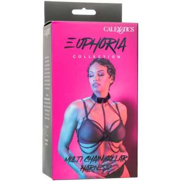 Euphoria Collectionin Plus Size Multi Chain Collar - Calex | CALIFORNIA EXOTICS | Muoti