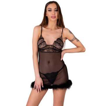 Babydoll + Stringit Zerunam - Livco | LIVCO CORSETTI SETS | Seksikkäät asut ja tarvikkeet