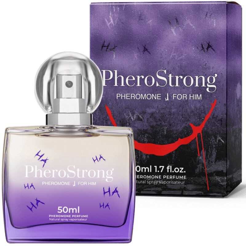 Feromoni hajuvesi - J For Him, 50 ml - Pherostrong | PHEROSTRONG | Intiimituotteet