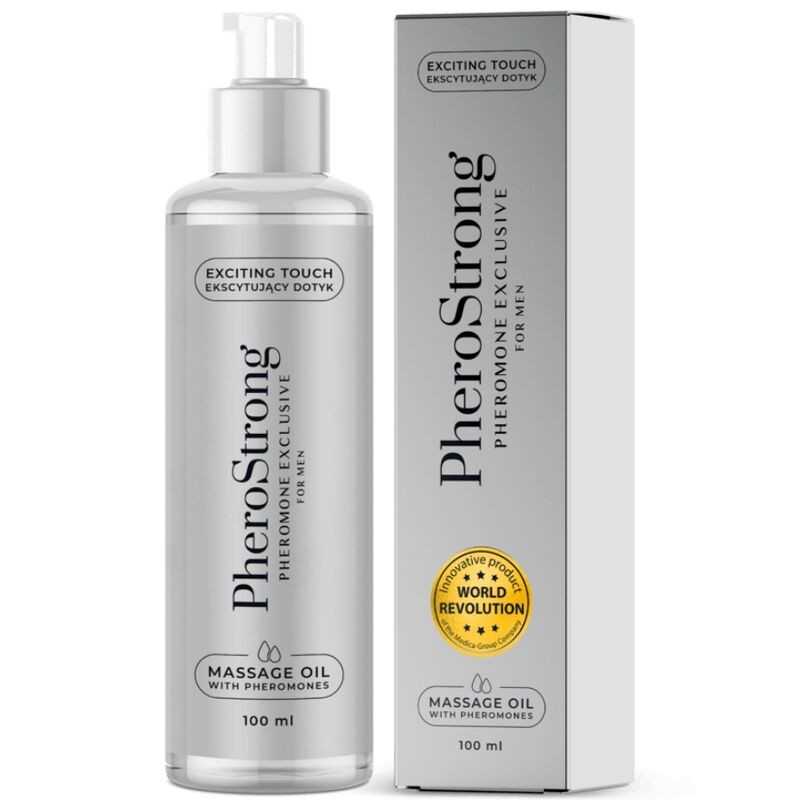 Hierontaöljy vain Miehille, 100 ml - PheroStrong | PHEROSTRONG | Intiimituotteet