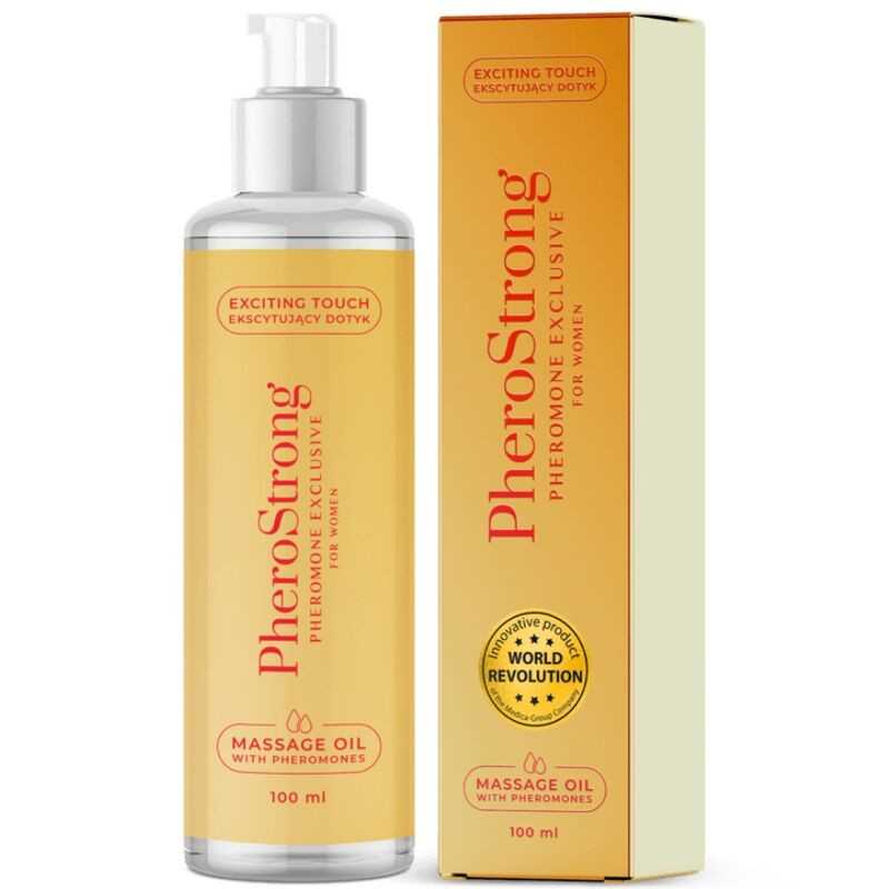 Hierontaöljy - Feromoni - Naisille, 100 ml - PheroStrong | PHEROSTRONG | Intiimituotteet