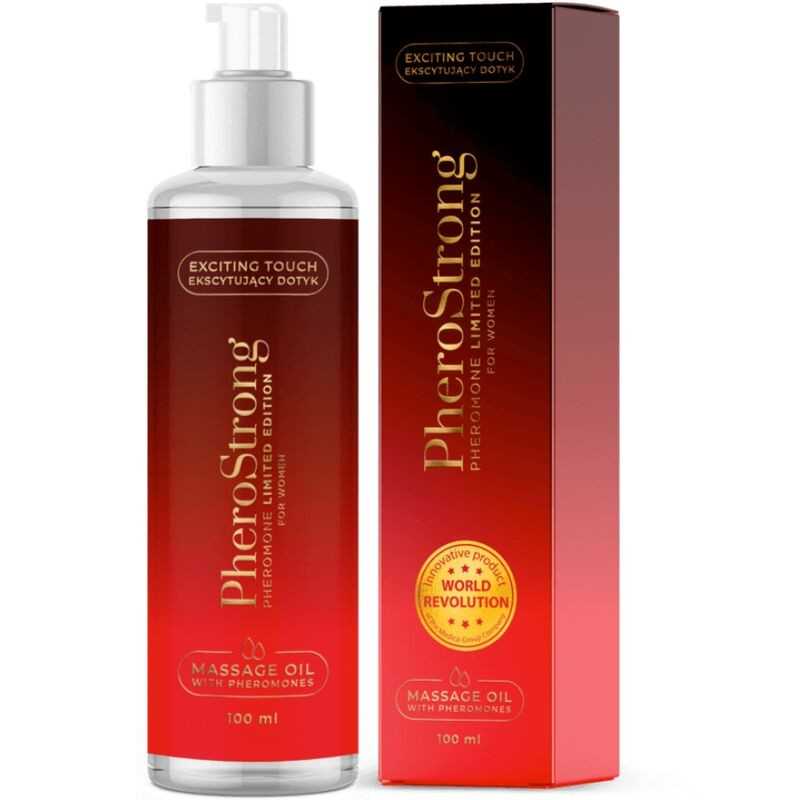 Hierontaöljy Naisille, 100 ml - PheroStrong | PHEROSTRONG | Intiimituotteet