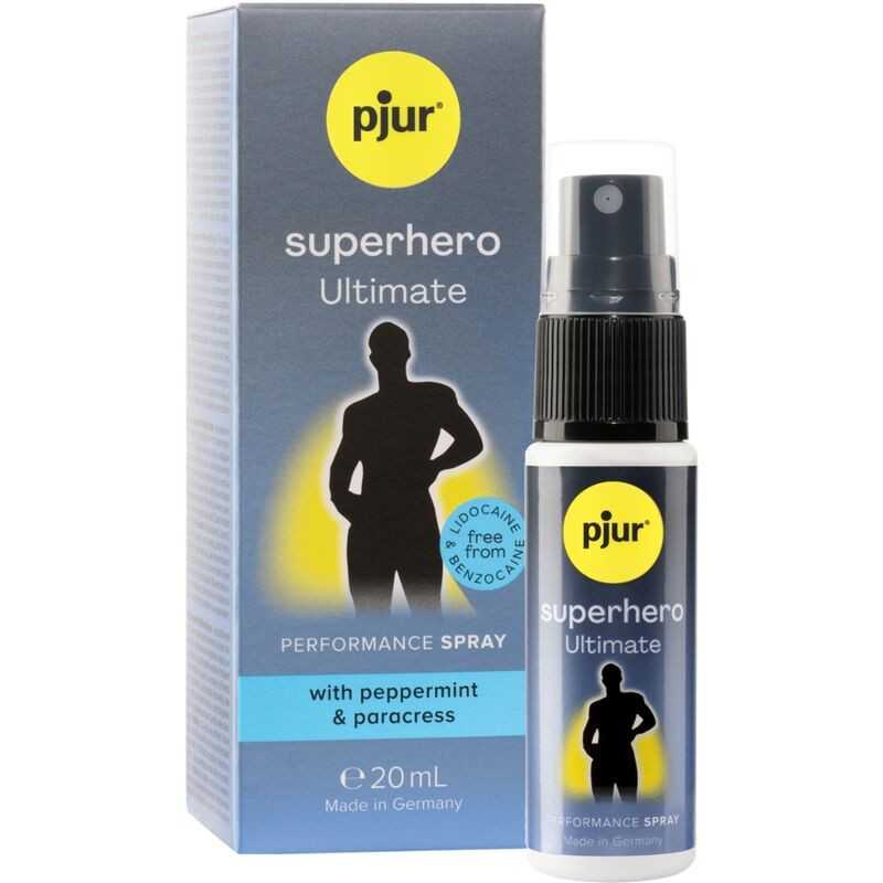 Pitkäkestoinen yhdyntä - Superhero Ultimate, 20 ml - PJUR