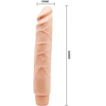 Dildo Tärinällä - Jack, 26 cm - Baile | BAILE | Seksilelut