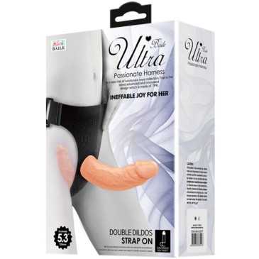 Tupladildo Valjailla Ultra Passionate - Baile | BAILE HARNESS COLLECTION | Strap-on